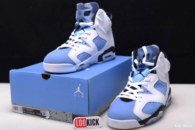 Kick Theory Jordan UNC CT8529-410 Air 6 0713